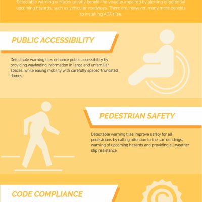 Benefits of Installing Detectable Warning Surfaces