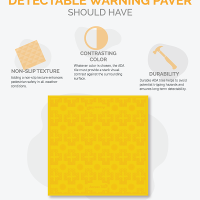 The 3 Features Every Great Detectable Warning Paver Should Have